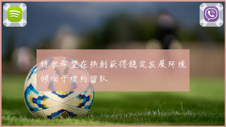 特尔希望在热刺获得稳定发展环境倾向于续约留队